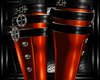 b orange steampunk boots