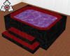 red and black jacuzzi