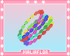 F. Colorful bracelet - R