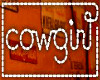 Cowgirl - Sticker