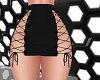 A* Black Mini Skirt