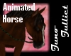 Animated Red Horse