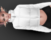 White puffer coat
