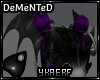 Bat Hair Purple