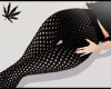 Black polka stocking|RLL