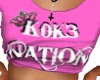 K0K3 NATION PINK