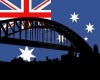 Aussi flag sticker