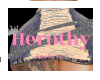 EML DENIM RIPPED SKIRT