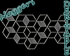 Hexagon Abstract Silver