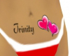 Trinity With Hearts Tat