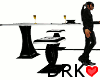 -Drk- Black White Bar