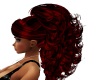 long red curly updo