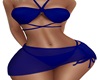 Cobalt Blue Bikini Wrap