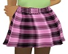 pink plaid skirt