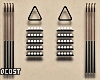 Wall Cue Rack