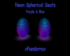 Neon Spherical Seats