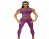  Purple lace Bodysuit
