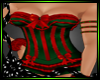 Red/Green Corset