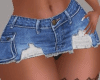 Blue Denim Skirt+Tatt.