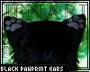 Black Pawprint Ears