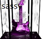 purple guitar radio