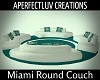 Miami round couch