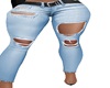 Light Blue Jeans w Belt