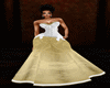Bm Gold Wedding Dress