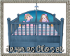 Mermaid twin crib