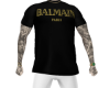 balmain branded black