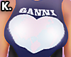 + Ganni Heart S. Vest S