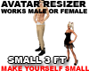 Small Avatar Resizer 3ft