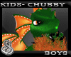 Baby Dragon Outfit Green Chubby M