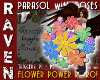 FLOWER POWER PARASOL!