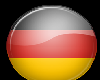 Germany Button Sticker
