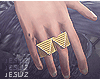 $ Gold Rings (Right)