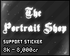 Support Sticker 8k