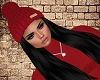 Red Hat+Black Hair
