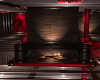 J~ Red Fireplace