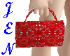 Red Elegant Handbag