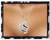 Diamond Tear Pendant