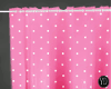 Pink Curtains & Lights