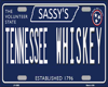 Sassy's Tennessee Plate