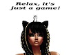 Head sign  just a game