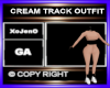 CREAM TRACK OUTFIT