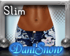 {DSD}FloralDenimBooty S