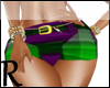 *RC*Grn/Purple Short*xxl