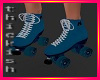 Blues Roller Skates