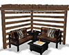 Patio Seats and Firepit