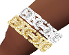 Left Diamond Gold links